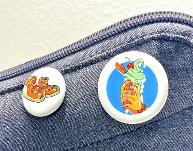 イラスト缶バッジ